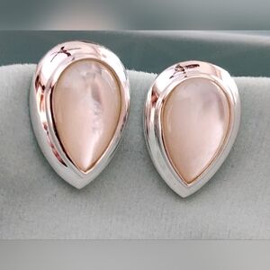 Sterling Mother Of Pearl Earrings